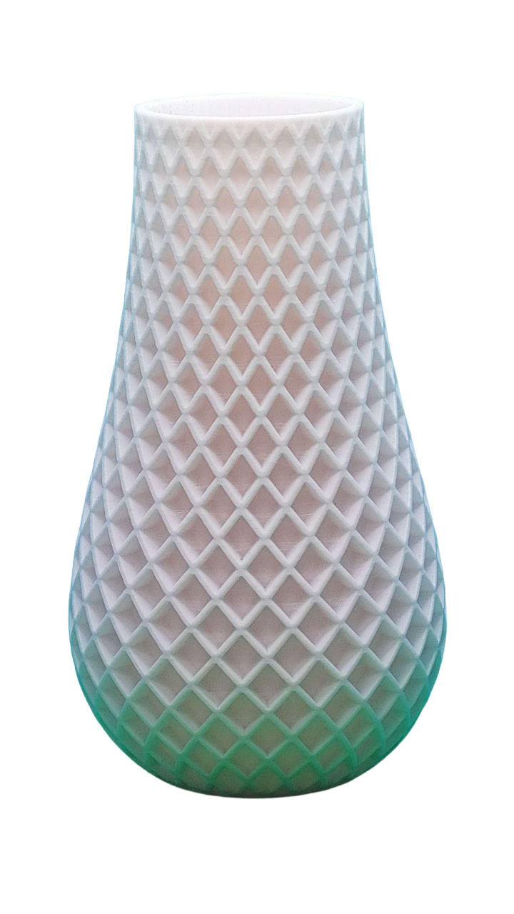 Vase design imprimé en 3D PLA à Gujan-Mestras