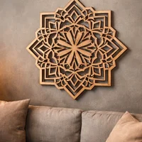 Décoration bois découpée laser