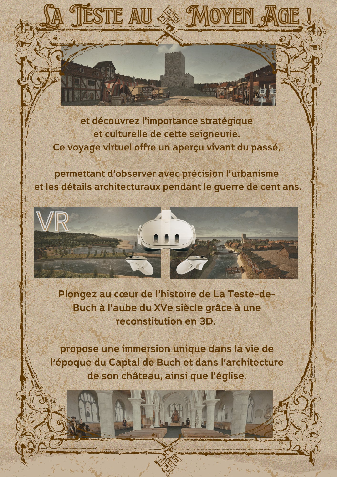 La Teste au XVe siècle