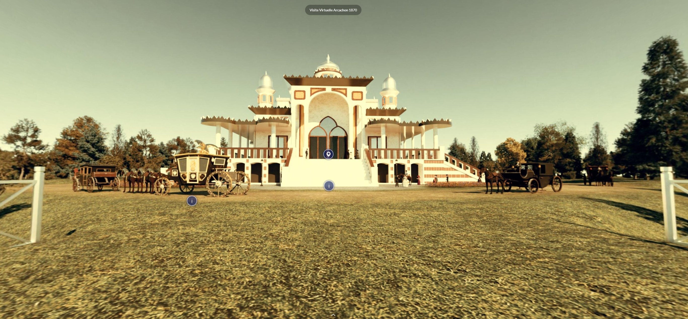 Casino Mauresque Arcachon 3D
